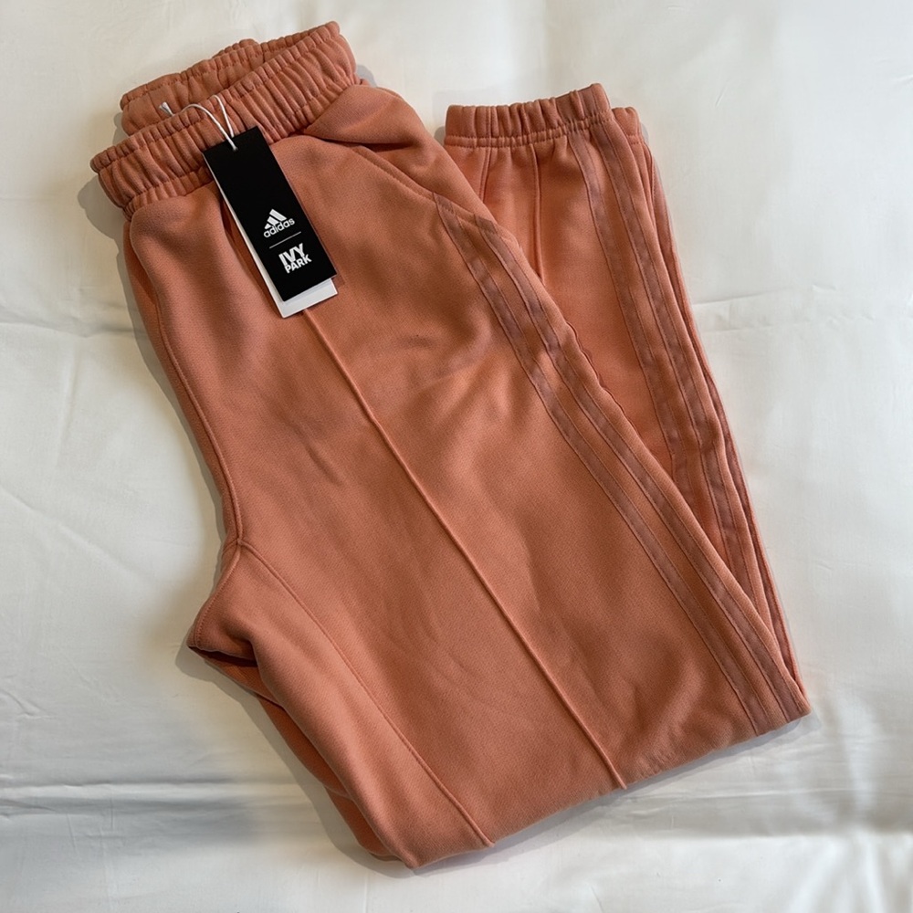 Adidas x Ivy Park Coral/Orange Sweat Pants
